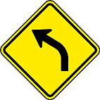 Curva à esquerda